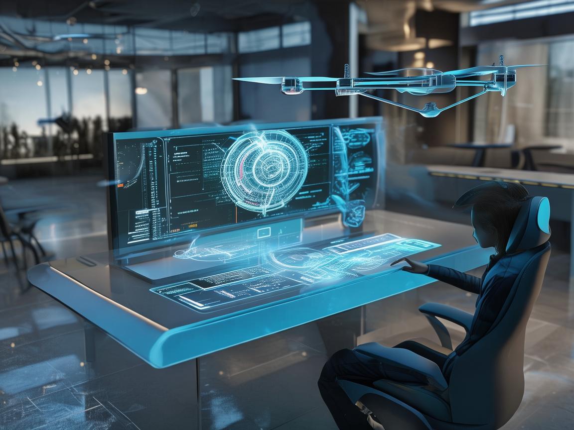 无人机导航科技，电脑椅上的别样探索