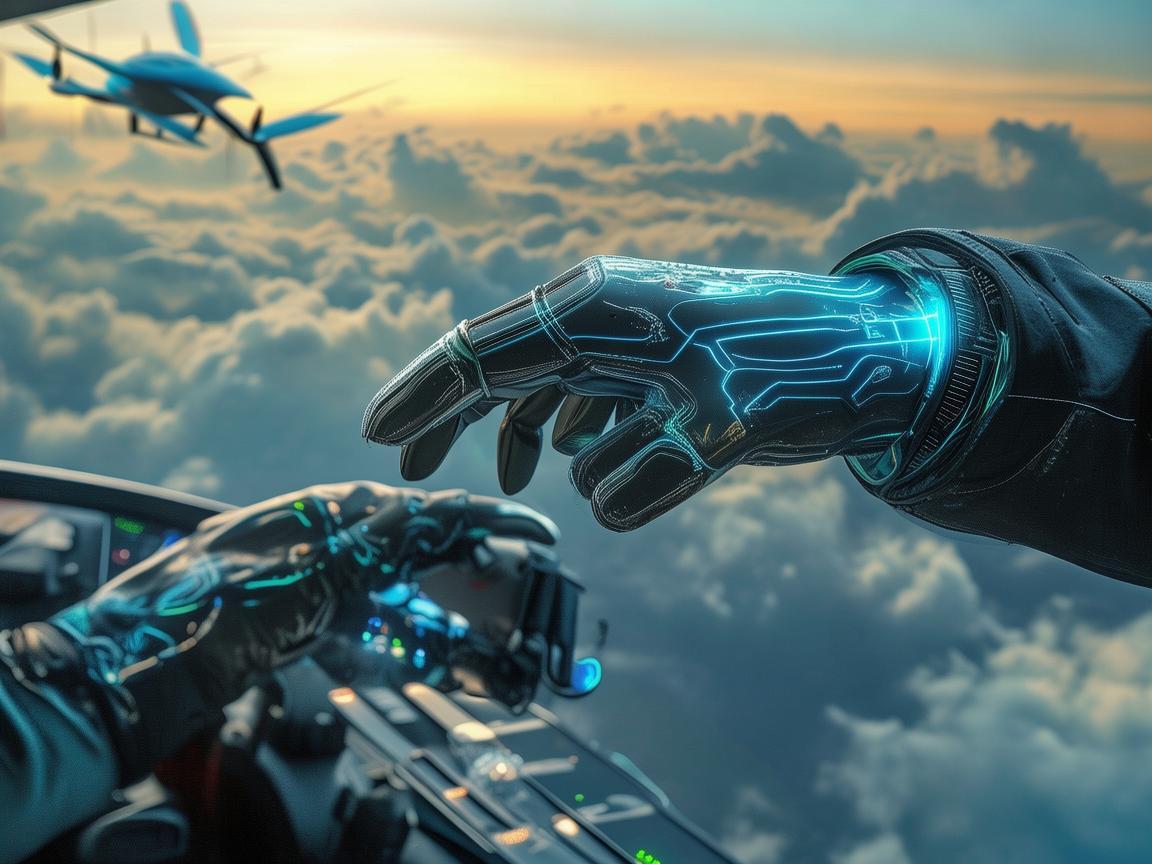 手套操控无人机导航,科技新飞跃