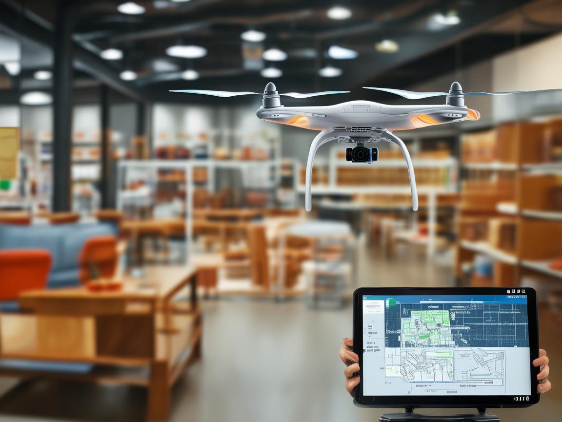 无人机导航科技助力家具店运营升级