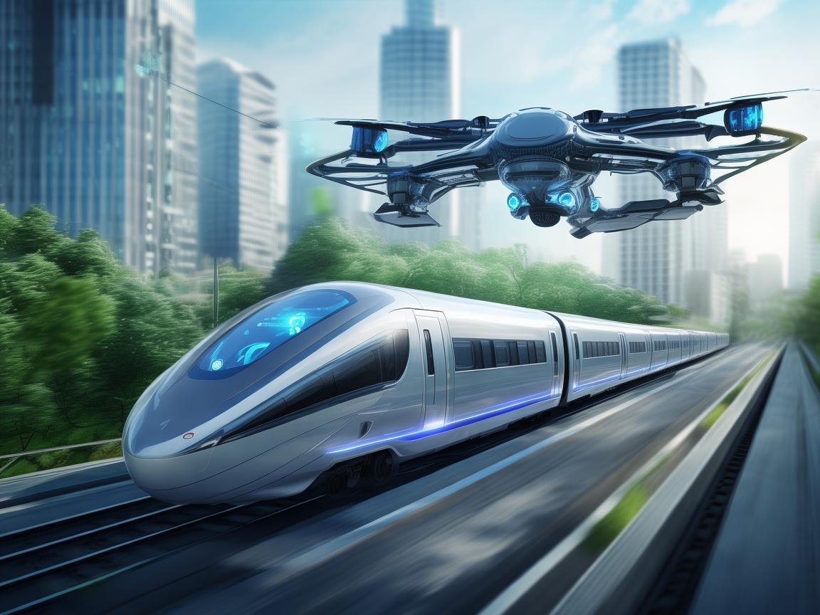 无人机导航科技助力高铁列车组运行监测