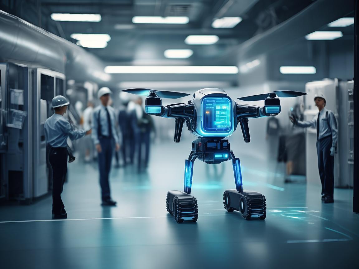 无人机导航科技助力保洁主管高效管理