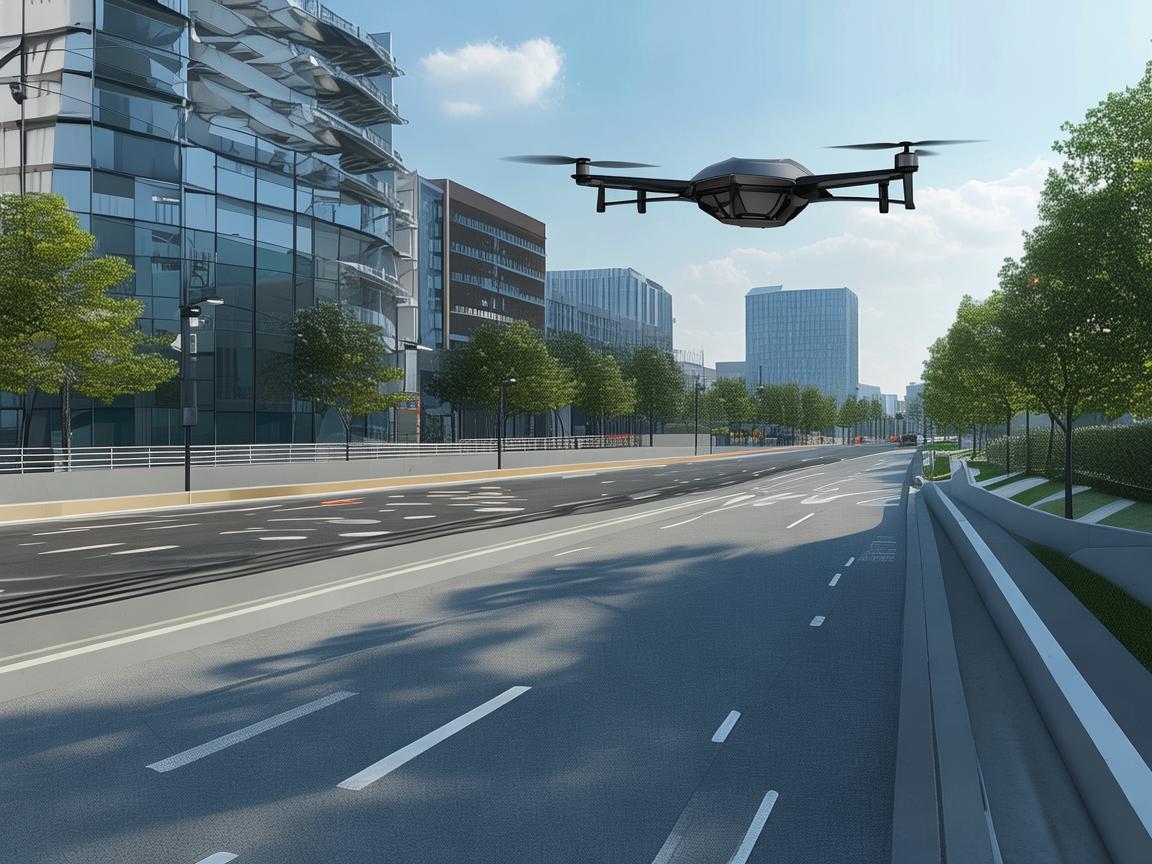 无人机导航助力公交专用道管理