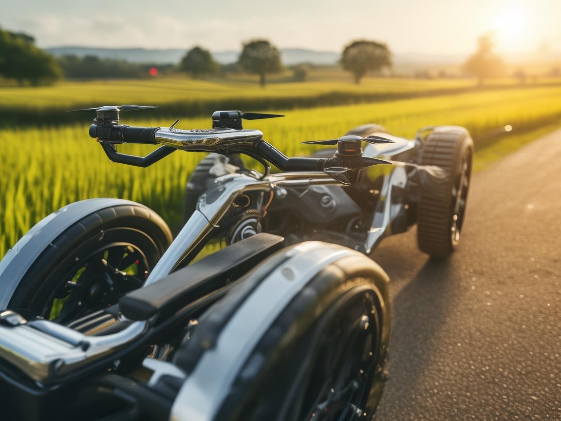 无人机导航助力残疾人三轮车出行