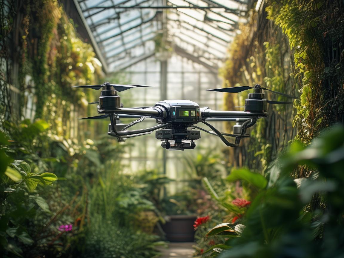 无人机导航科技助力植物园温室探索